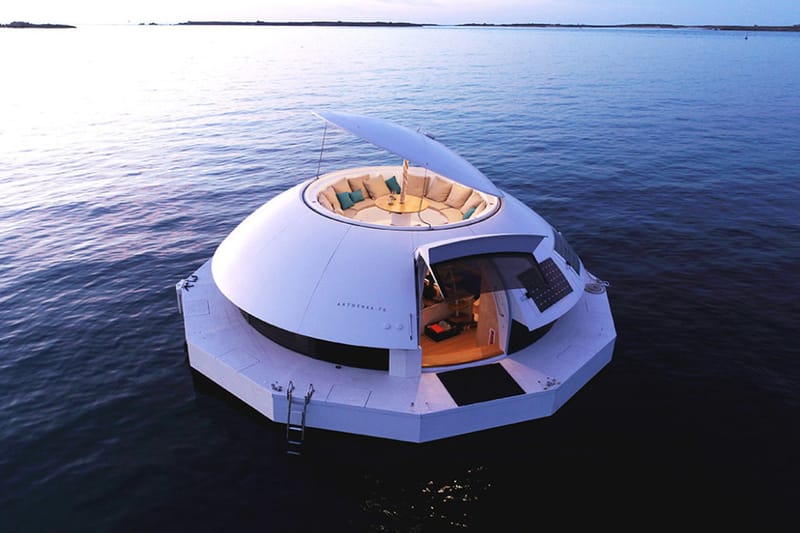 水のあるところならどこでも住めるポッド型浮遊式コンドミニアムに注目