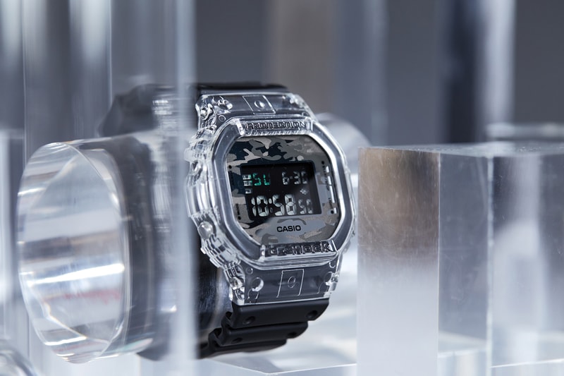 Gショックからミニマルなモノトーンカラーリングの“ネオユーティリティ”シリーズが登場 G-SHOCK Neo Utility Series Collection Neutral Camouflage Dial Semitransparent Bezel Case Resin Strap Monochrome Minimalist DW-5600SKC-1 GA-100SKC-1A GA-700SKC-1A