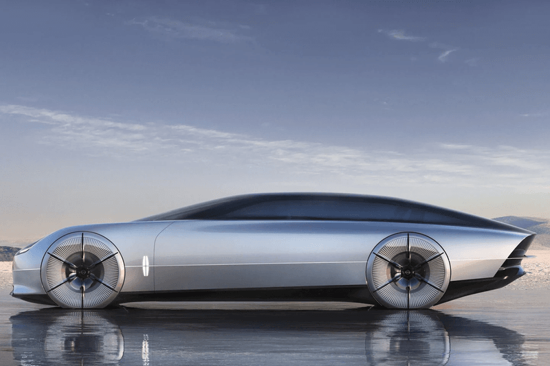 超未来的なLincoln のEVコンセプトカー Model L100 を米ペブルビーチで初公開 First showing of ultra-futuristic Lincoln  Model L100 EV concept car at Pebble Beach