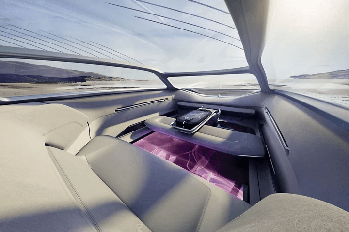 超未来的なLincoln のEVコンセプトカー Model L100 を米ペブルビーチで初公開 First showing of ultra-futuristic Lincoln  Model L100 EV concept car at Pebble Beach