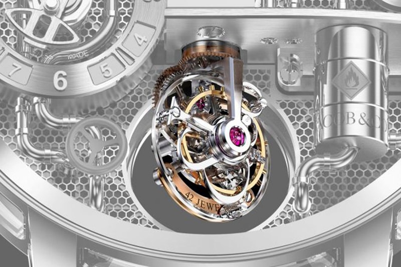 油田採掘のポンプからインスパイアされたジェイコブアンドカンパニーのリストウォッチをチェック Wristwatch Inspired by Oilfield Pumps from Jacob & Co.