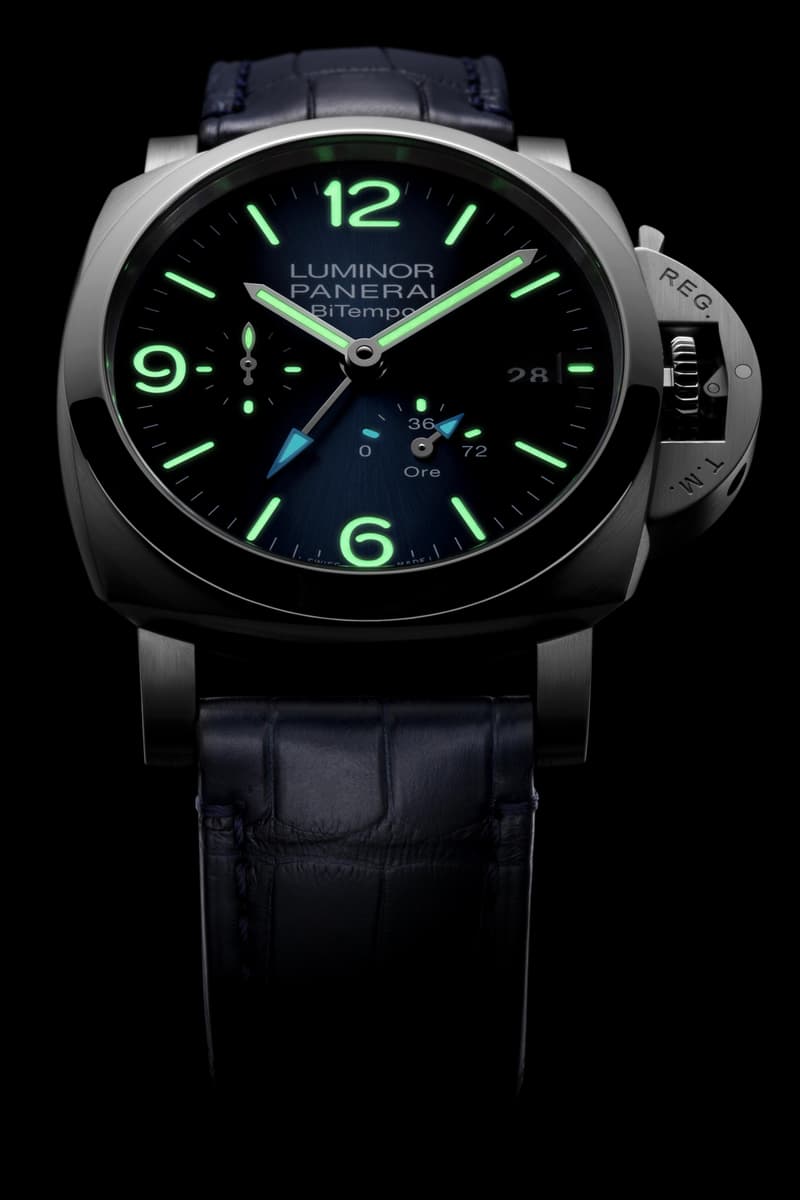 伊ウォッチメーカー パネライが新作タイムピース ルミノールビテンポを発表  Panerai Unveils New Luminor BiTempo Timepiece Watches