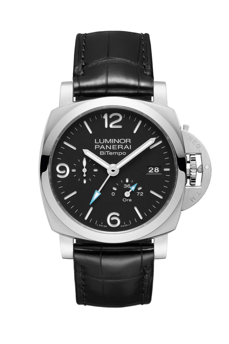 伊ウォッチメーカー パネライが新作タイムピース ルミノールビテンポを発表 Panerai Unveils New Luminor BiTempo Timepiece Watches