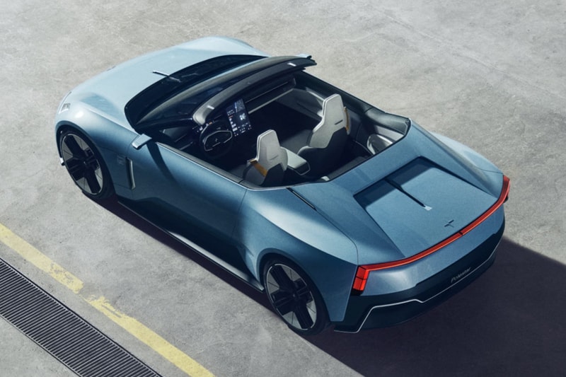 北欧ボルボの新ブランドポールスターが開発のEVロードスターが2026年のデビューに向けて生産へ　Polestar 6 All Electric Roadster Concept Car Production Line Factory Announcement Sky Exterior Preview Image First Look
