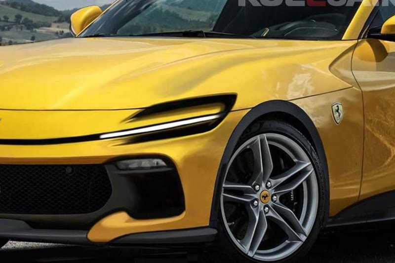 フェラーリ初のプロサングリエの最新予想CGを入手 ferrari suv purosangue cg info