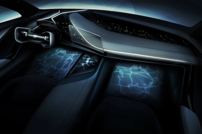 ホンダの米ブランド Acura が新たなデザインの方向性を示す EV コンセプトカーを公開　acura precision electric car vehicle ev concept italian power boat formula 1 f1 car cockpit design 