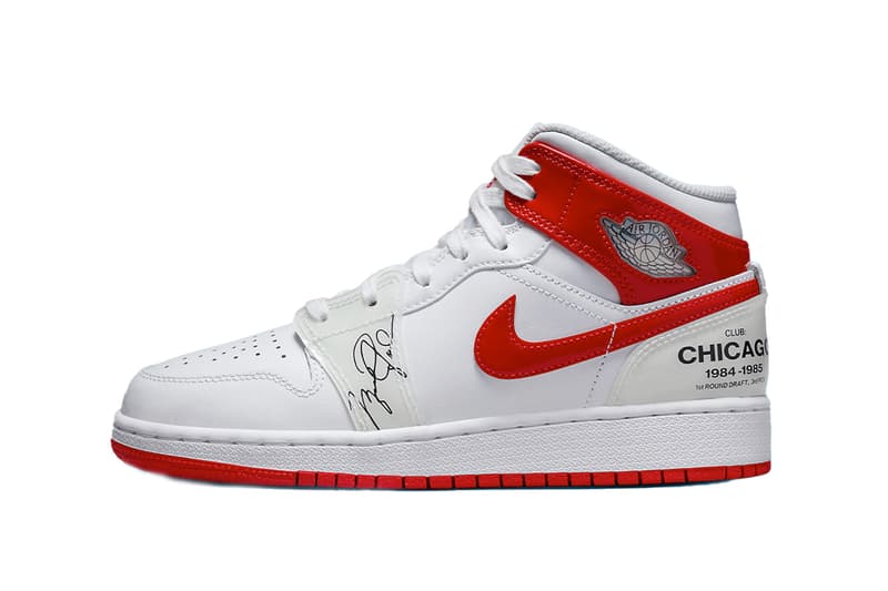 マイケル・ジョーダンのルーキーシーズンに焦点を当てた Air Jordan 1 Mid の新作 “Rookie Season” が登場 Air Jordan 1 Mid Rookie Season Release Info Chicago Michael Jordan Swoosh Jumpman