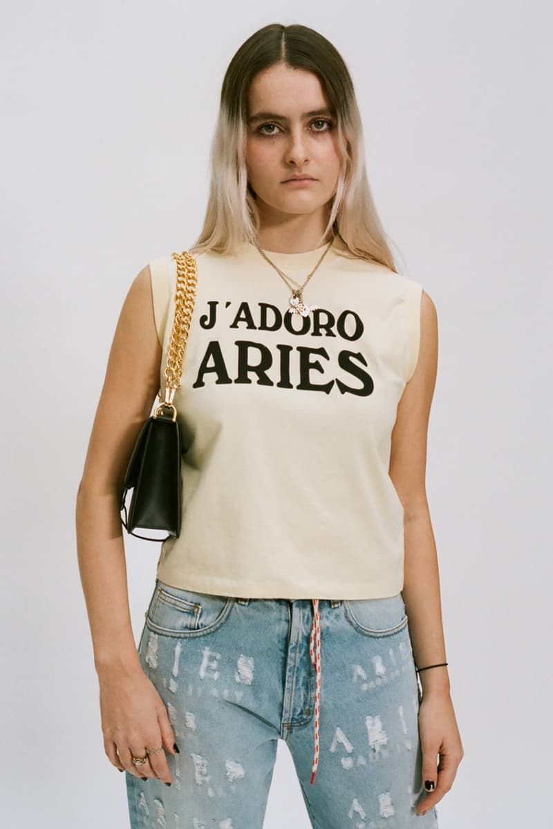 アリーズ 2022年秋冬コレクション Aries Fall Winter 2022 Lookbook Collection Michele Rafferty Clare Shilland Sofia Prantera 