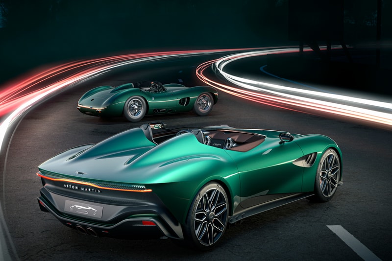 英国アストンマーティンがスーパーレアなDBR22を発表 Aston Martin DBR22 Pebble Beach Montery Car Week 2022 Two Seater Open Cockpit Hypercar British Automaker Unveiled First Look Drive