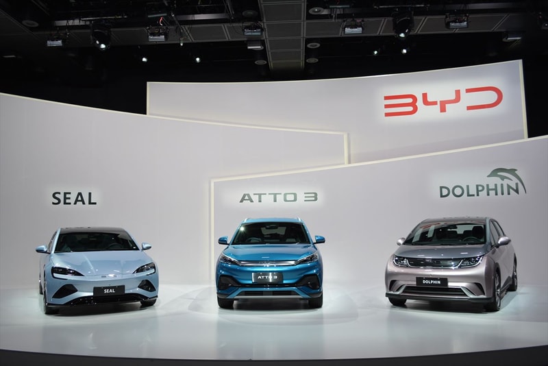 BYDがEV3車種を引っ提げ日本市場への参入を発表 BYD announces entry into the Japanese market with three EV models