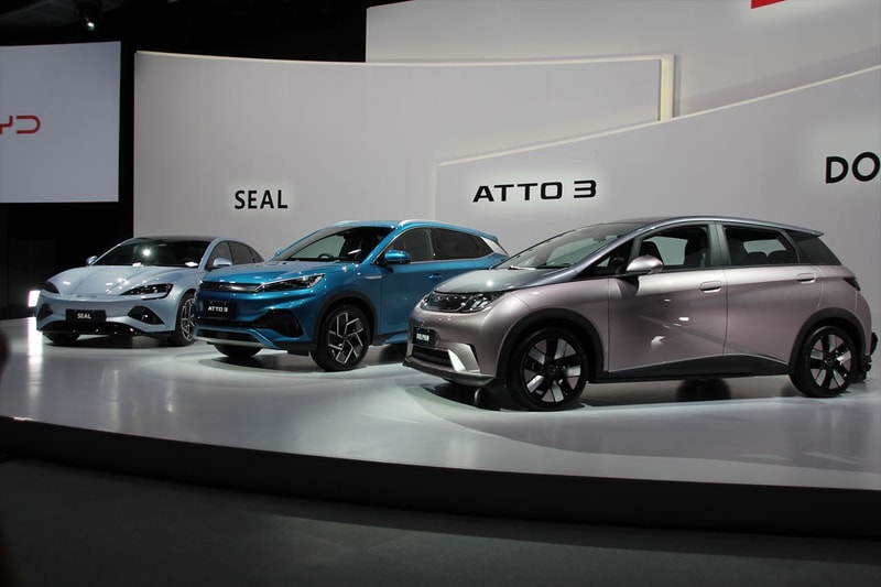 BYDがEV3車種を引っ提げ日本市場への参入を発表 BYD announces entry into the Japanese market with three EV models