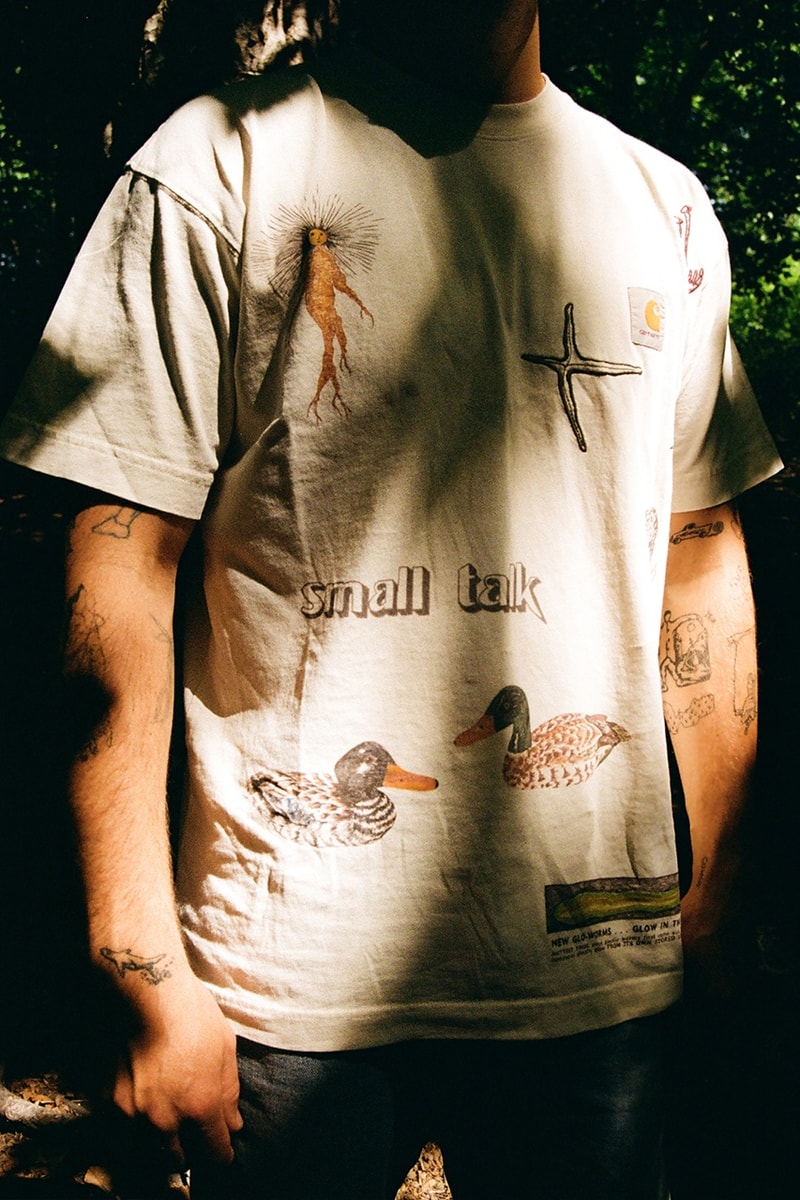 カーハート WIP x スモールトークスタジオから限定カプセルコレクションが登場 carhartt wip small talk studio collaboration where to buy