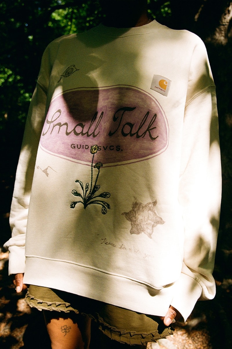 カーハート WIP x スモールトークスタジオから限定カプセルコレクションが登場 carhartt wip small talk studio collaboration where to buy