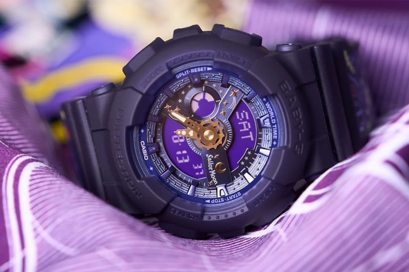 カシオから『美少女戦士セーラームーン』とのコラボベイビージーが登場 Casio Baby-G BA110XSM-2A 'SAILOR MOON' edition anime manga watches 