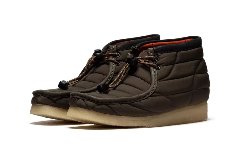 クラークス オリジナルスからキルティングを纏ったワラビーの最新モデルが登場 clarks wallabies quilted boots khaki black