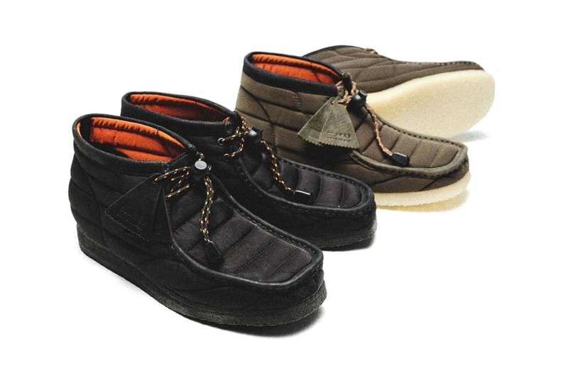 クラークス オリジナルスからキルティングを纏ったワラビーの最新モデルが登場 clarks wallabies quilted boots khaki black