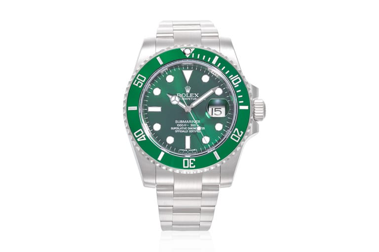 Rolex Submariner “HULK” モデル未着用品11本がオークションに出品