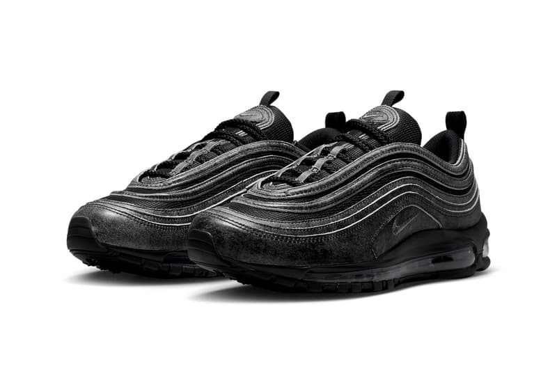 コム デ ギャルソン・オム プリュス x ナイキエアマックス 97 の公式ビジュアルをチェック comme des garcons nike air max 97 black dx6932 002 official images release date info photos price store list buying guide