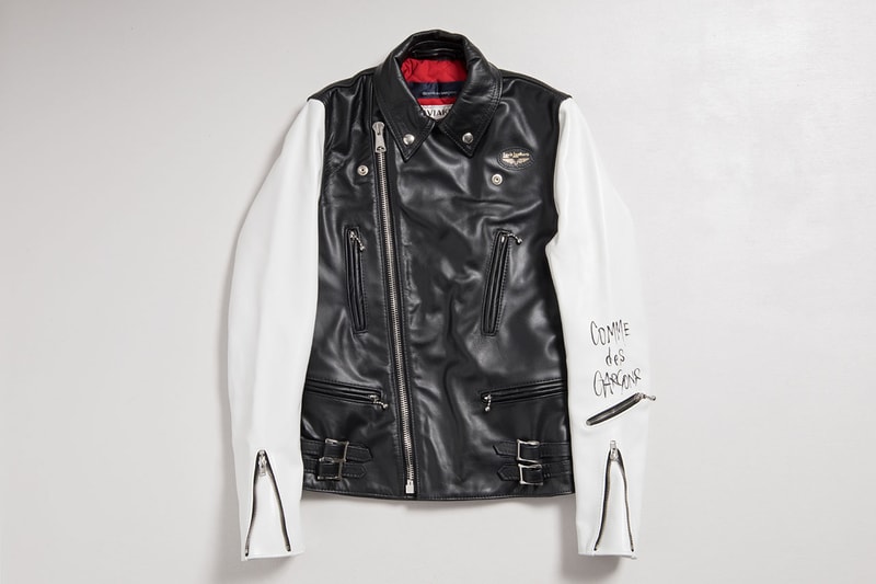 コム デ ギャルソン x ルイスレザーズによる新作レザージャケットが発売 COMME des GARÇONS x Lewis Leathers Lightning tight Fit Jacket release info rei Kawakubo