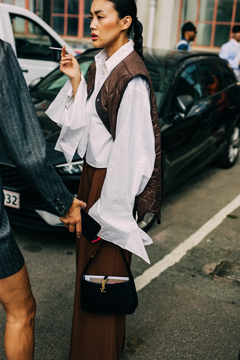ストリートスタイル：2023年春夏コペンハーゲン・ファッションウィーク Copenhagen Spring/Summer 2023 Fashion Week Street Style ss23 ganni emma chamberlain berner kuhl ranra wood wood sunflower samsoe samsoe rotate