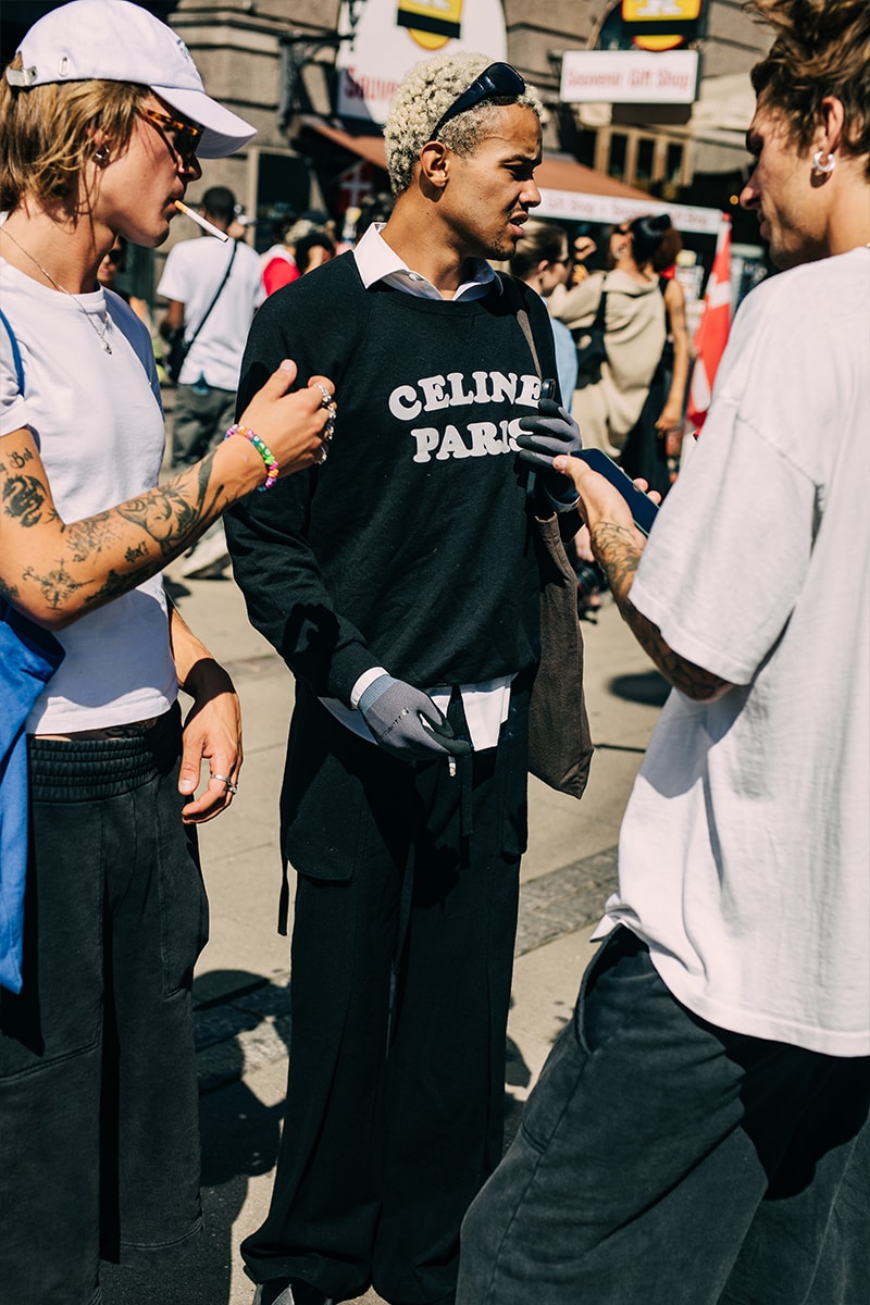 ストリートスタイル：2023年春夏コペンハーゲン・ファッションウィーク Copenhagen Spring/Summer 2023 Fashion Week Street Style ss23 ganni emma chamberlain berner kuhl ranra wood wood sunflower samsoe samsoe rotate