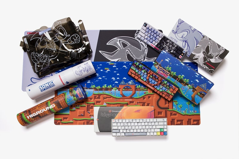 キーボードメーカー ハイグラウンドからソニック・ザ・ヘッジホッグらとのコラボコレクションが登場 Higround SEGA Sonic The Hedgehog capsule release  Dreamcast sega retro gaming 