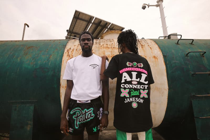 HOMECOMING and Jameson Whiskey Tap Patta for Limited-Edition T-Shirt Collaboration