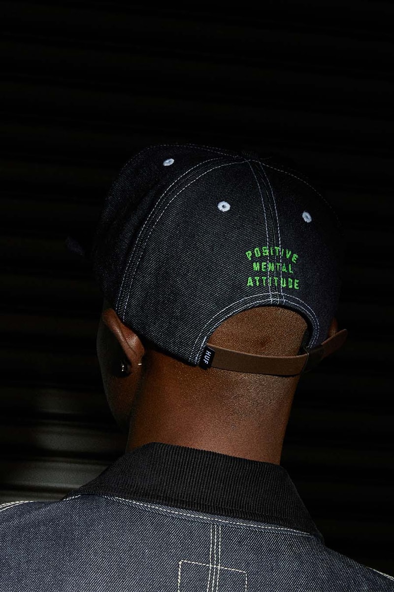 創設20周年を迎えたハフがハロシとのコラボコレクションを発表 HUF and Haroshi Capsule Collaboration jackets hats tees denim black white