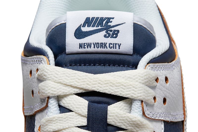 ハフxナイキSBによるコラボダンクローの公式ビジュアルをチェック huf nike sb dunk low nyc new york city FD8775 100 keith forever release date info store list buying guide photos price 