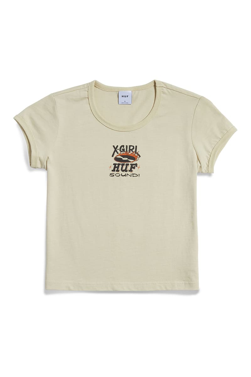 ハフとXガールがダブリズムのカルチャーを称えるコラボコレクションを発表 huf xgirl collab collection X-girl X HUF SOUNDS release info