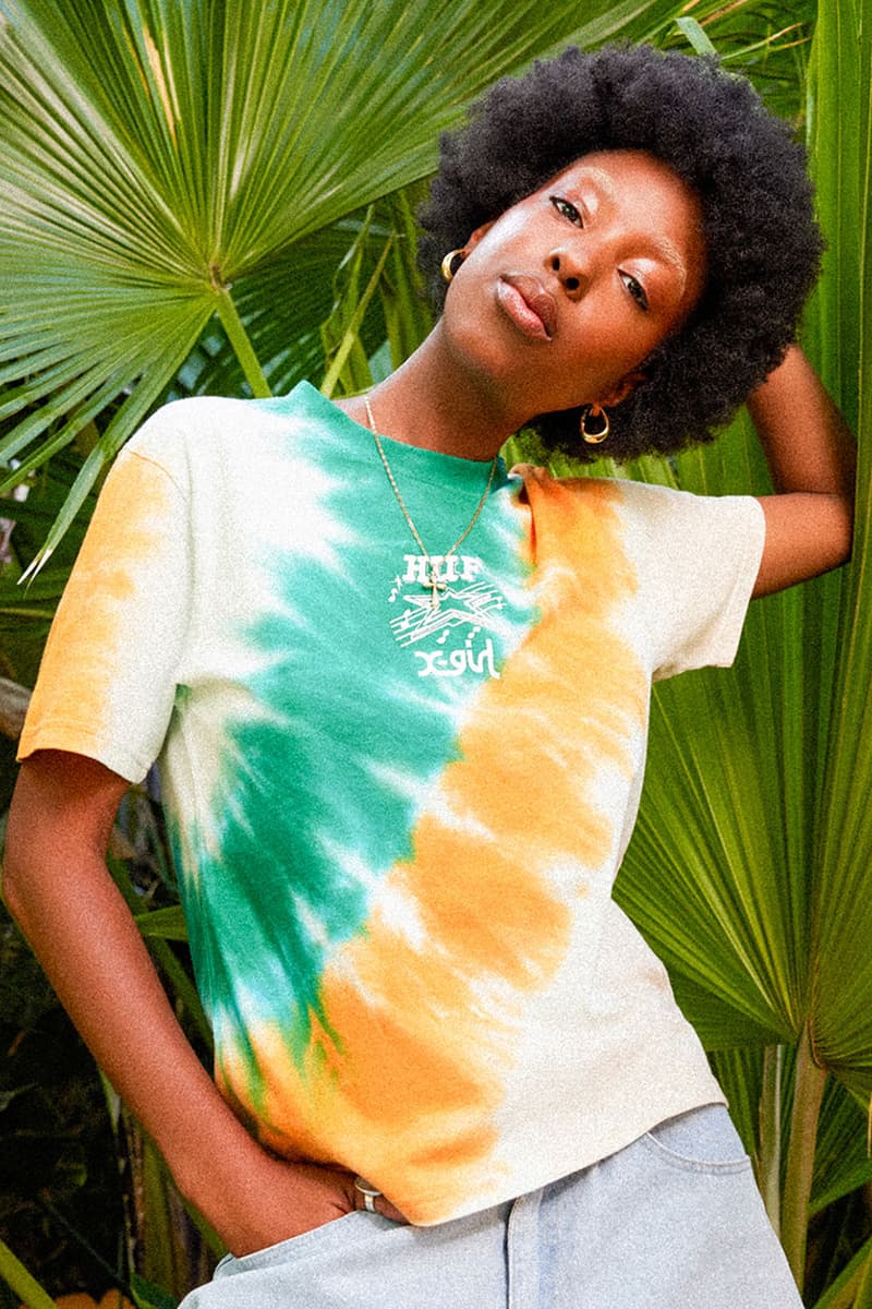 ハフとXガールがダブリズムのカルチャーを称えるコラボコレクションを発表 huf xgirl collab collection X-girl X HUF SOUNDS release info