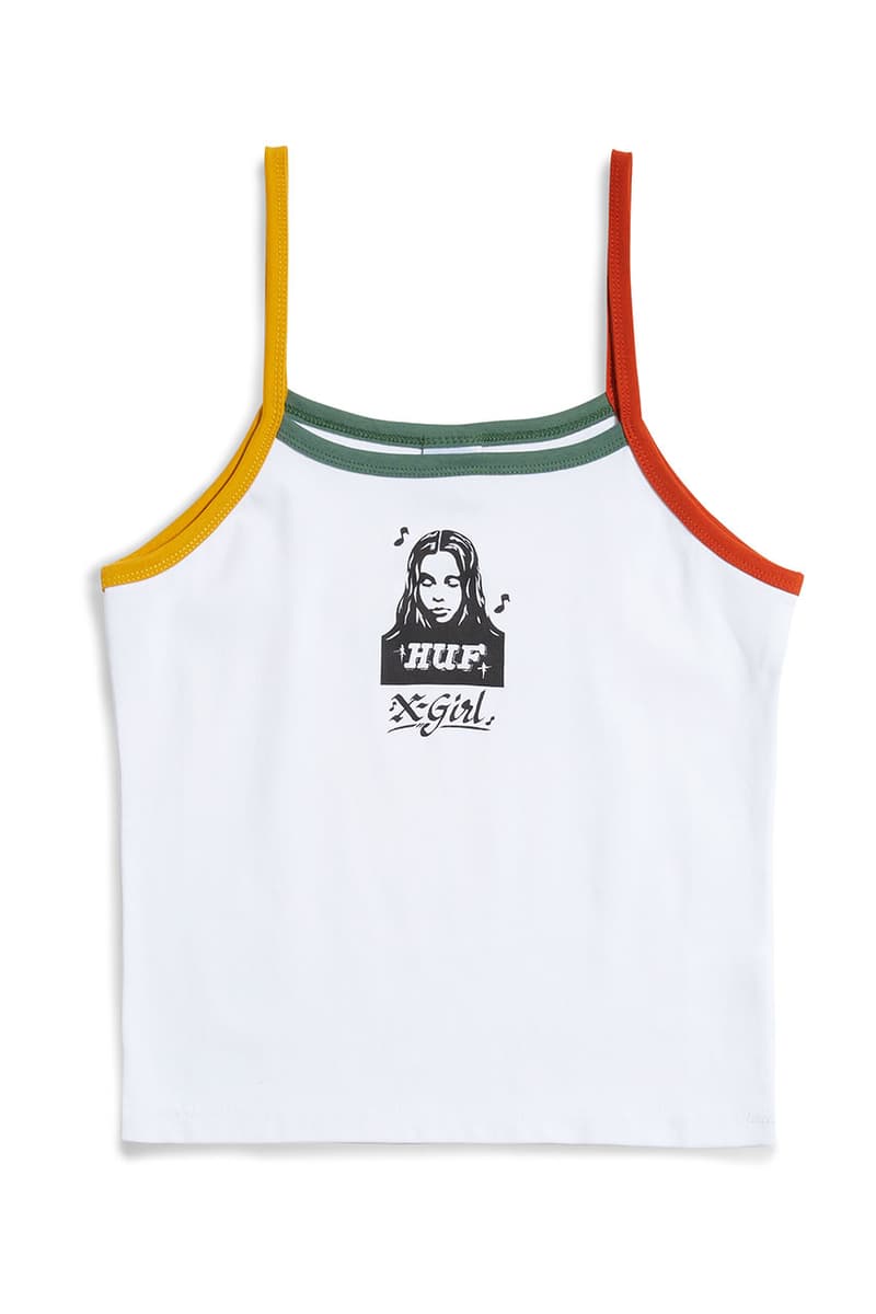 ハフとXガールがダブリズムのカルチャーを称えるコラボコレクションを発表 huf xgirl collab collection X-girl X HUF SOUNDS release info