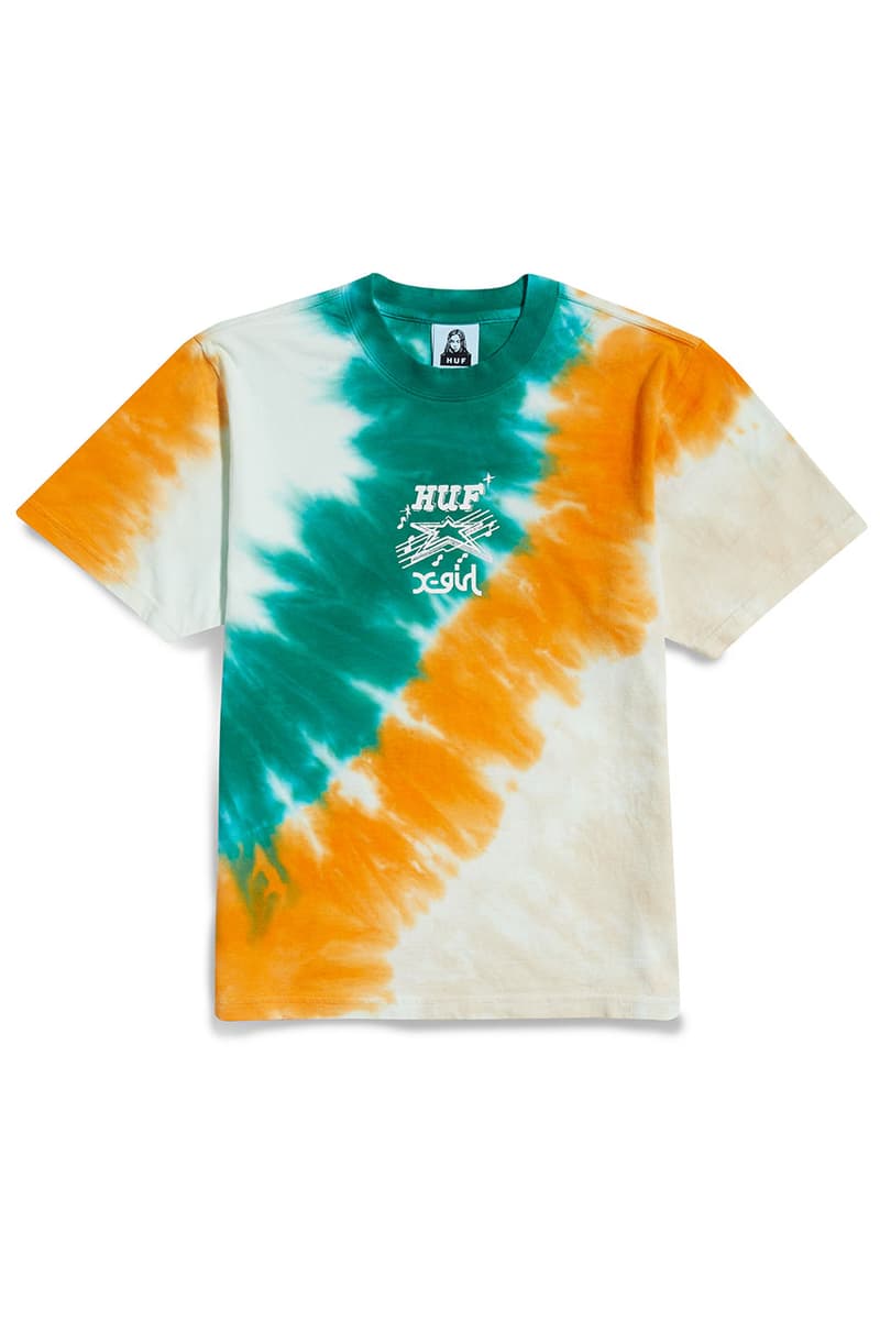 ハフとXガールがダブリズムのカルチャーを称えるコラボコレクションを発表 huf xgirl collab collection X-girl X HUF SOUNDS release info