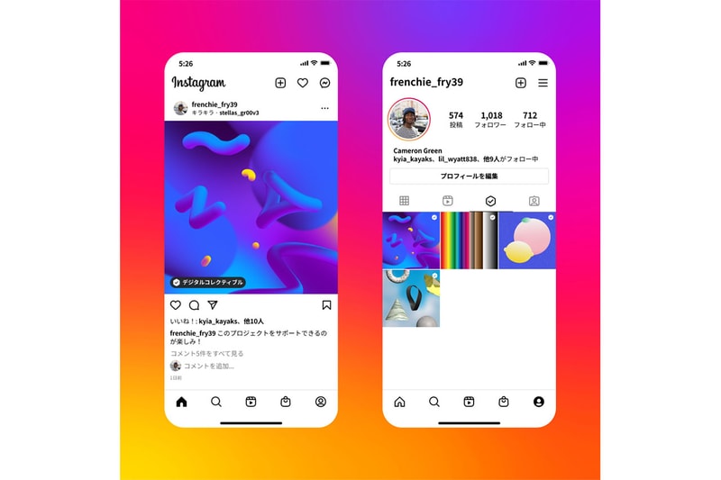 インスタグラムのデジタルコレクティブル機能が日本を含む100カ国で提供開始 instagram nft support expanding on instagram to 100 countries