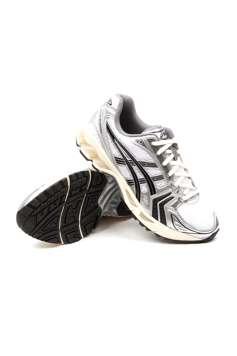 ジョウンド x アシックスの最新コラボ ゲルカヤノ 14のリリース情報がついに解禁 JJJJound x ASICS GEL-KAYANO 14 Collaboration Release Information White Silver Black Justin Saunders Sportstyle