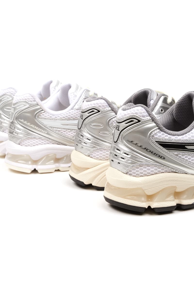 ジョウンド x アシックスの最新コラボ ゲルカヤノ 14のリリース情報がついに解禁 JJJJound x ASICS GEL-KAYANO 14 Collaboration Release Information White Silver Black Justin Saunders Sportstyle