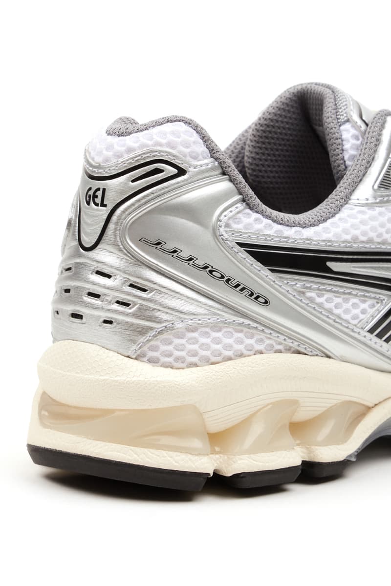 ジョウンド x アシックスの最新コラボ ゲルカヤノ 14のリリース情報がついに解禁 JJJJound x ASICS GEL-KAYANO 14 Collaboration Release Information White Silver Black Justin Saunders Sportstyle