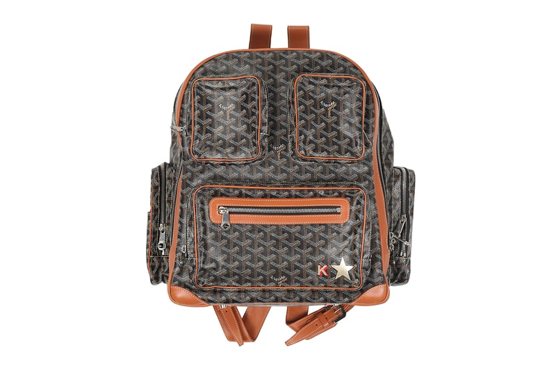 カニエ・ウェストが2010年にカスタムオーダーしたゴヤールのバックパックが1,300万円超えで落札 Kanye West Custom Goyard "Robot Face" 1-of-1 Backpack $100,000 USD For Sale Ye Amber Rose Paris Fashion Week 2010 Justin Reed