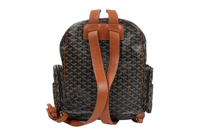 カニエ・ウェストが2010年にカスタムオーダーしたゴヤールのバックパックが1,300万円超えで落札 Kanye West Custom Goyard "Robot Face" 1-of-1 Backpack $100,000 USD For Sale Ye Amber Rose Paris Fashion Week 2010 Justin Reed