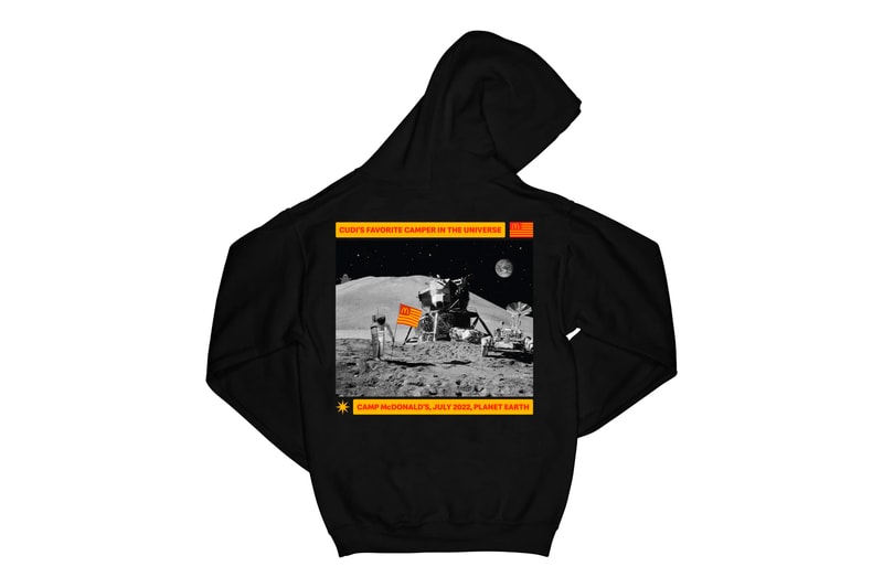 マクドナルドがキッドカディとのコラボコレクションを発表 Kid Cudi Camp McDonald’s Merch Collection Release Info Date Buy Price App In the Booth Virtual Performance 