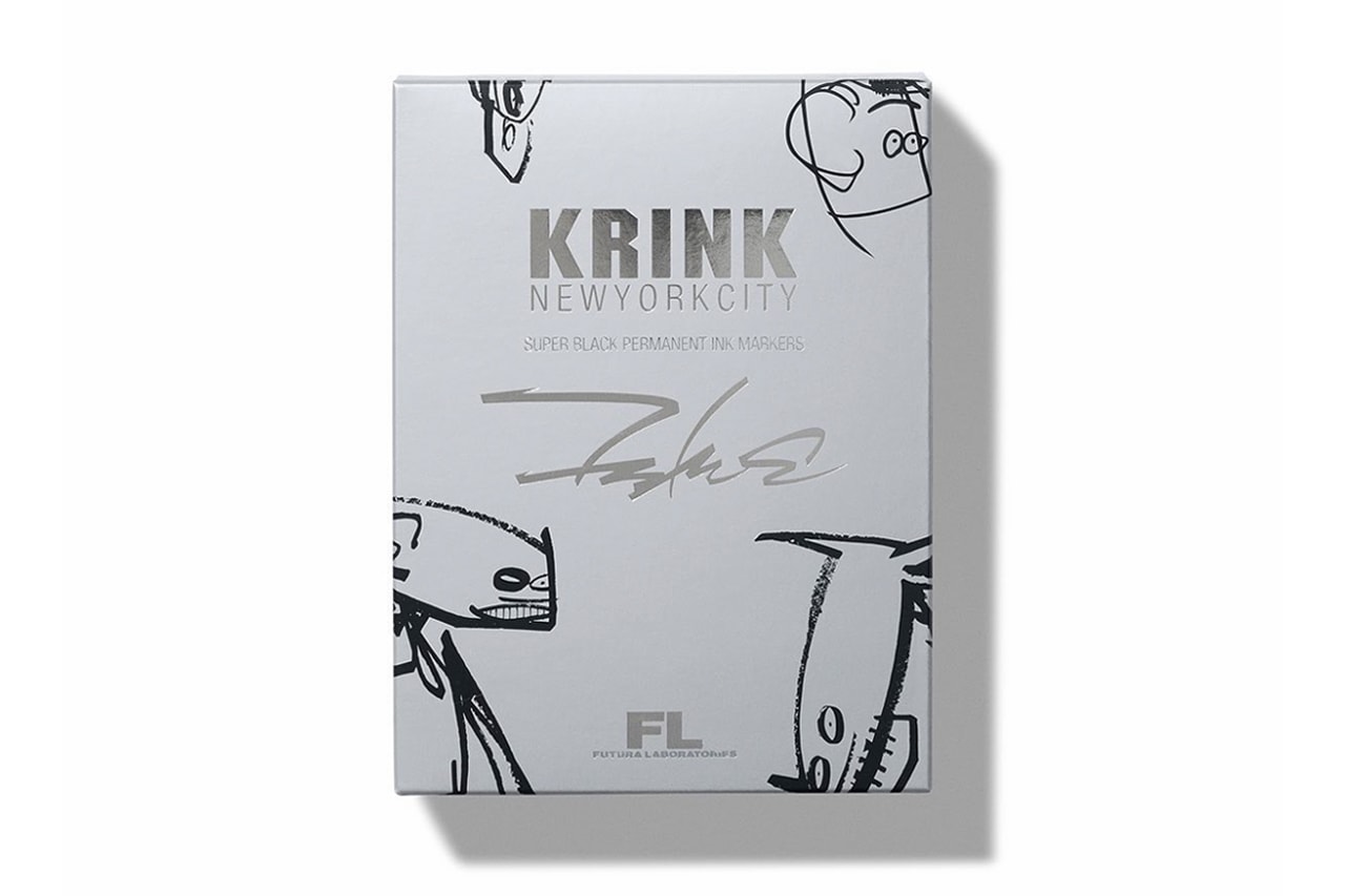 米ニューヨーク発のクリンクからフューチュラとのコラボペイントマーカーセットが登場 KRINK x Futura Paint Marker Box Set Collaboration