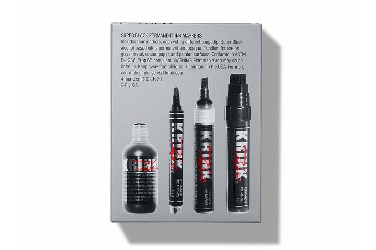 米ニューヨーク発のクリンクからフューチュラとのコラボペイントマーカーセットが登場 KRINK x Futura Paint Marker Box Set Collaboration