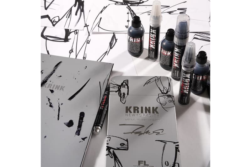 米ニューヨーク発のクリンクからフューチュラとのコラボペイントマーカーセットが登場 KRINK x Futura Paint Marker Box Set Collaboration