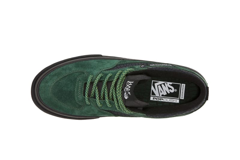 ヴァンズxレイバースケートショップによるコラボハーフキャブが登場 Labor Skate Shop Vans Skate Half Cab Croc Green Release Date info store list buying guide photos price