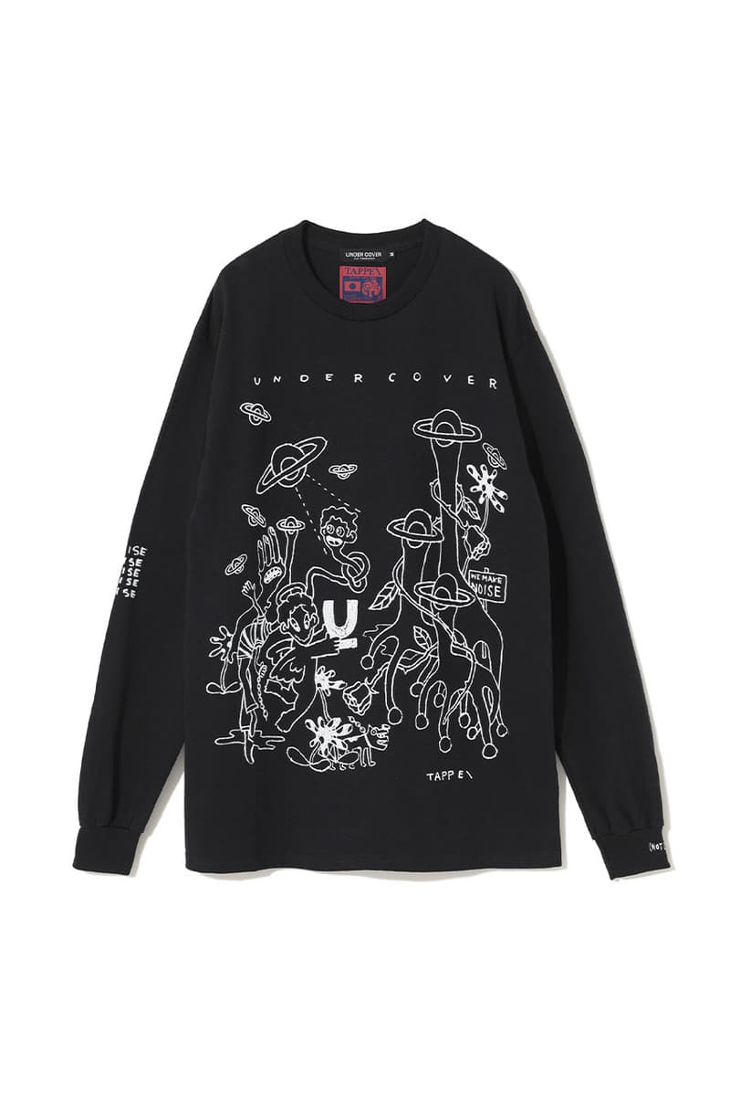 マッドストアアンダーカバーからタッペイとのコラボアイテムがローンチ MADSTORE UNDERCOVER x TAPPEI collab item has launched