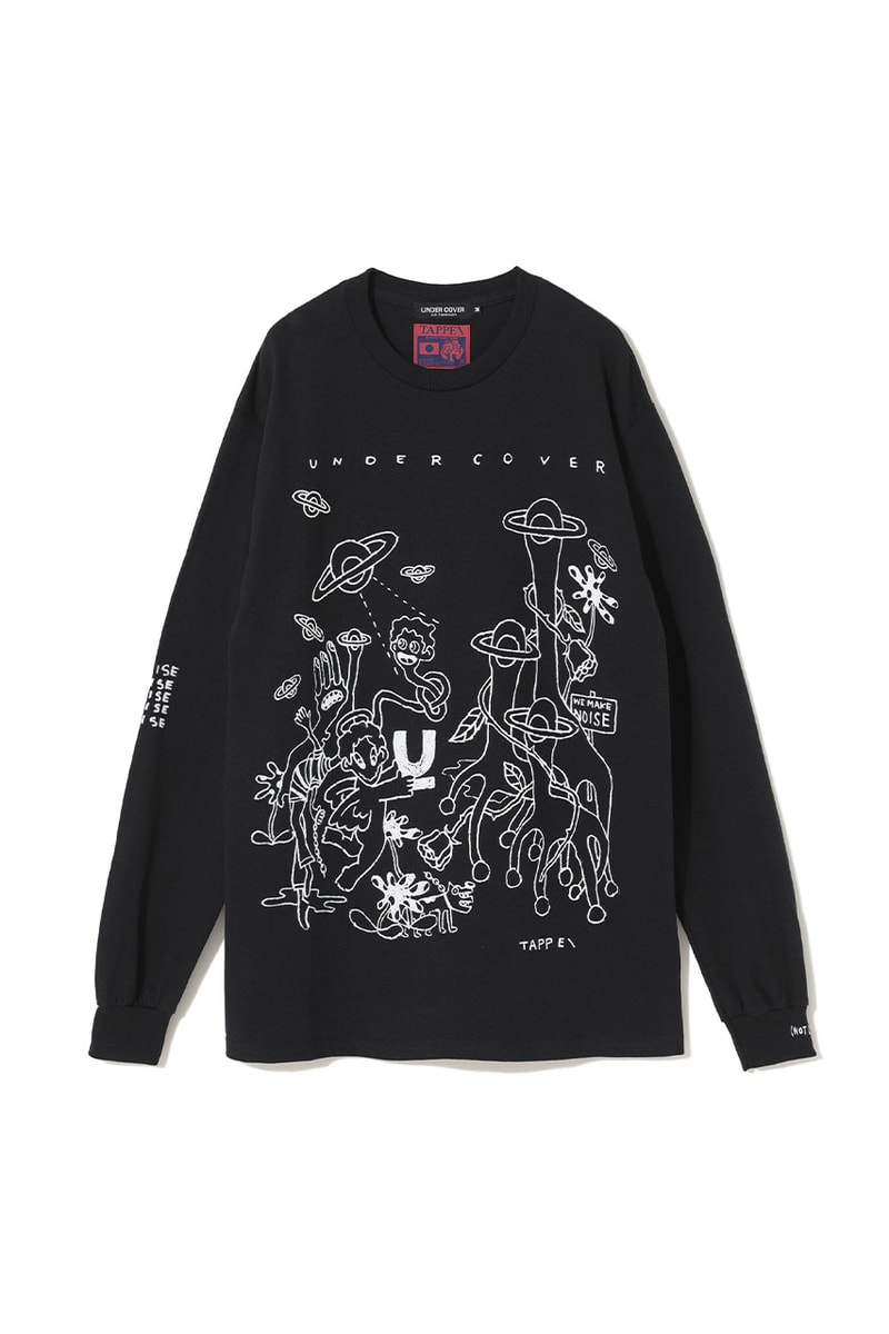 マッドストアアンダーカバーからタッペイとのコラボアイテムがローンチ MADSTORE UNDERCOVER x TAPPEI collab item has launched