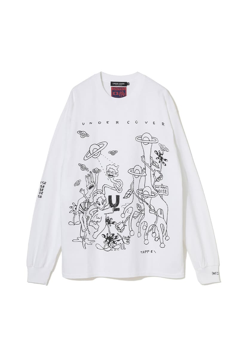 マッドストアアンダーカバーからタッペイとのコラボアイテムがローンチ MADSTORE UNDERCOVER x TAPPEI collab item has launched