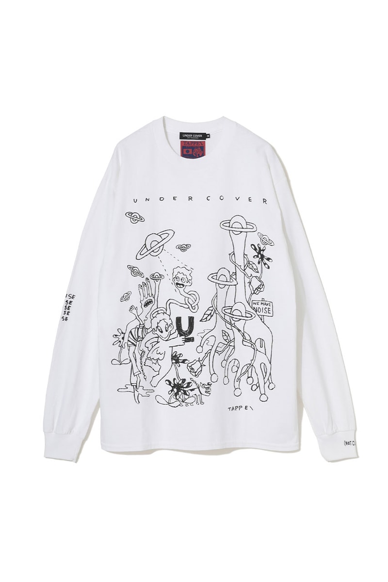 マッドストアアンダーカバーからタッペイとのコラボアイテムがローンチ MADSTORE UNDERCOVER x TAPPEI collab item has launched