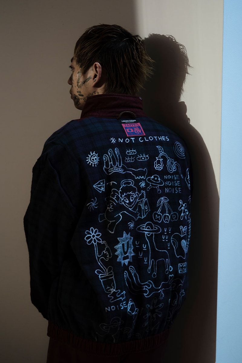 マッドストアアンダーカバーからタッペイとのコラボアイテムがローンチ MADSTORE UNDERCOVER x TAPPEI collab item has launched