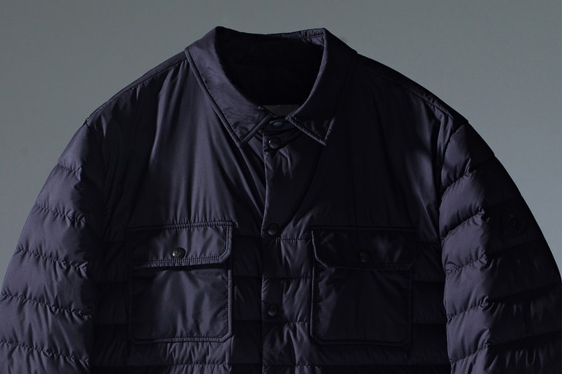 モンクレール x RHC ロンハーマンからブラックで仕上げたシャツ型コラボジャケットが登場 moncler rhc ron herman black collabo jacket release info